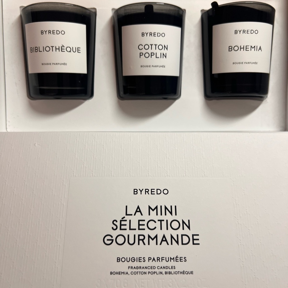 Byredo La Mini Sélection Gourmande mini candle set from Nordstrom